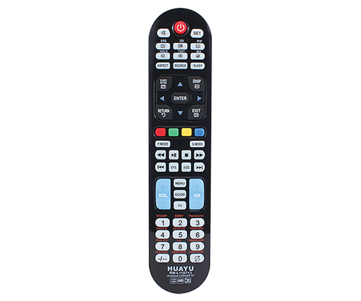 RM-L1107+8 3D UNIVERSAL LCD-LED TV KUMANDA 
