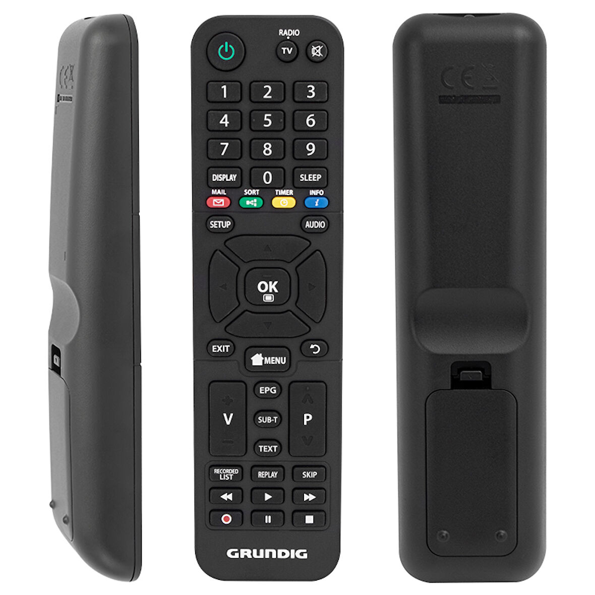 GRUNDIG-ARÇELİK-DSR-7170 UYDU KUMANDA 