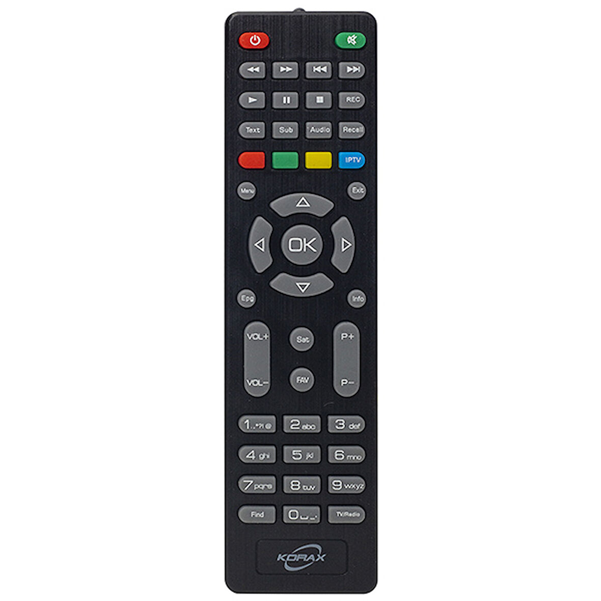 KORAX ASTRA FULL HD UYDU KUMANDA (19767=34068) 
