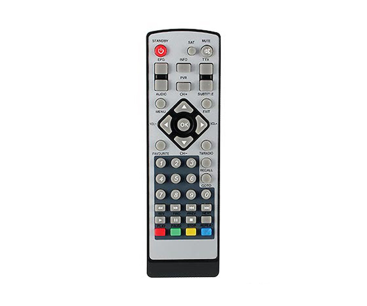 KR YUMATU MİNİ SLIM HD FULL HD PLUS SERİSİ UYDU KUMANDASI 