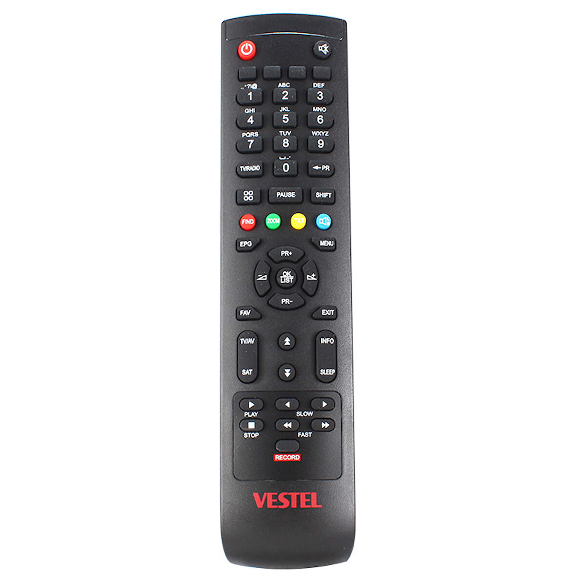 WEO KR VESTEL RECORD TUŞLU LCD KUMANDA (7050=33184) 