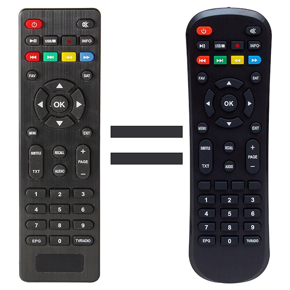 MAGBOX ROYAL*SIGMA*ORBİT*FREEBOX STARBOX*XBOX*WİSMANN MİNİ 600 HD KUMANDA (UK-035) (34068=15221) 