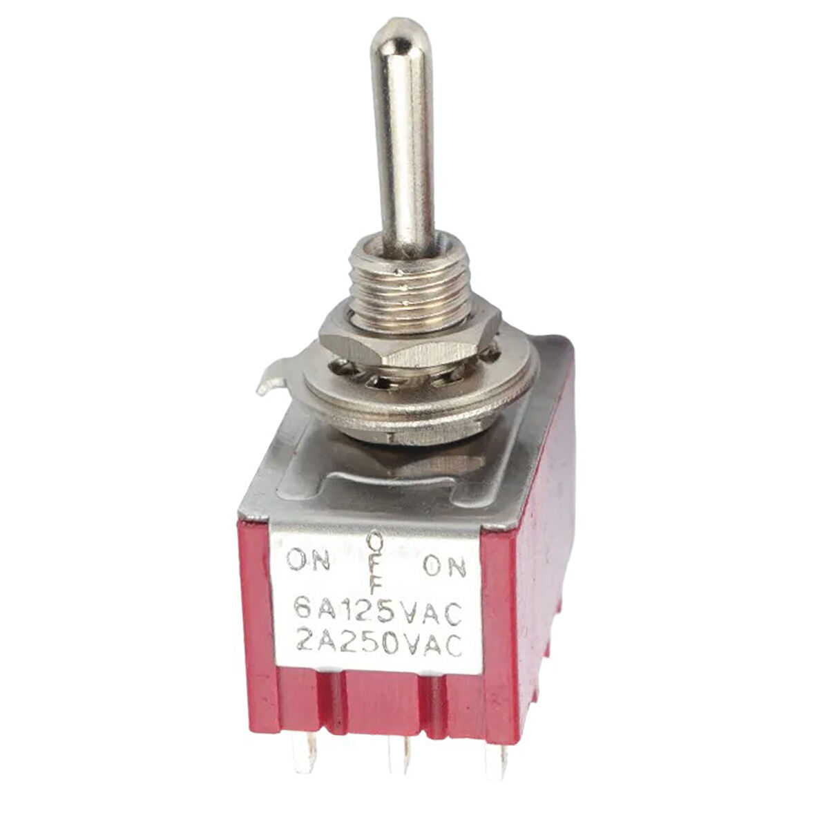 TOGGLE SWİTCH ON-OFF-ON Ø6MM 12P MTS-403 (IC-148D) 