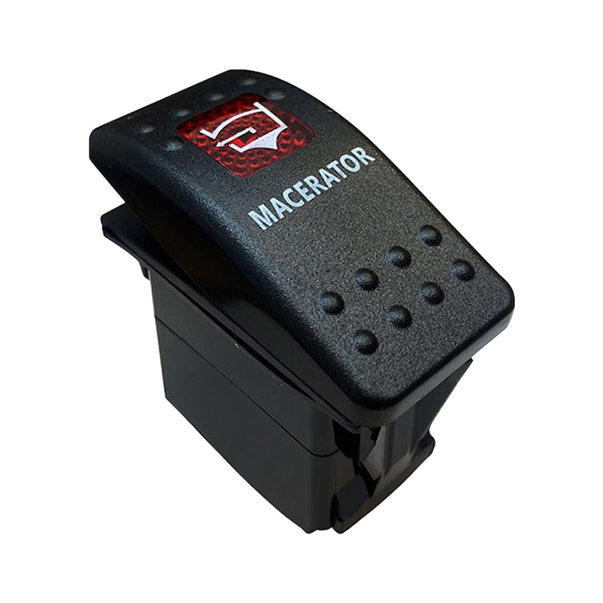 MACARATÖR IŞIKLI 3P ON-OFF 12-24V MARIN SWITCH (IC-134M-S7) 