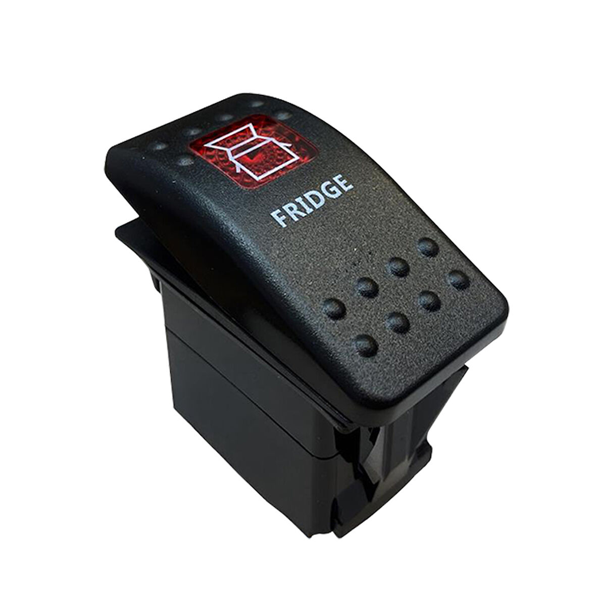 BUZDOLABI IŞIKLI 3P ON-OFF 12-24V MARIN SWITCH (IC-134M-S14) 