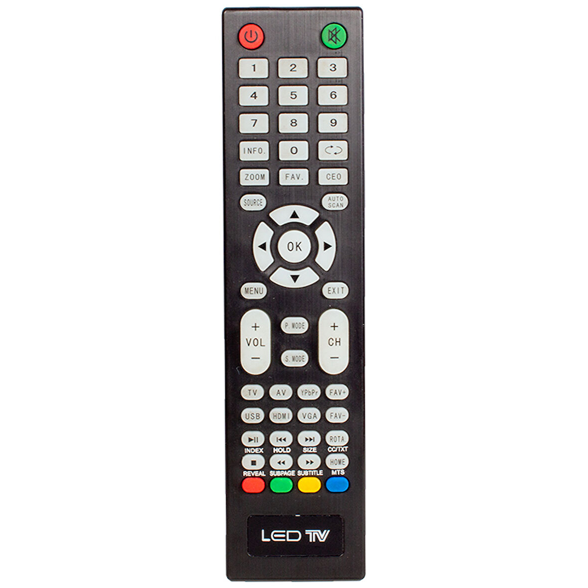 SNLED065209800 RM-L327A LCD-LED TV KUMANDA YAZISIZ RM-L327A 