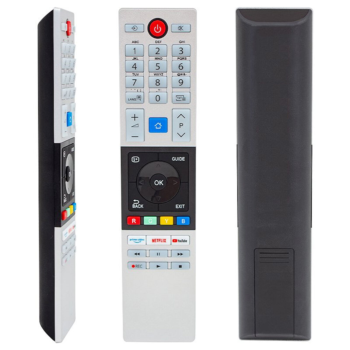 TOSHIBA CT-8543 NETFLIX-PRIME VIDEO-YOUTUBE TV TUŞLU LCD-LED TV KUMANDA 