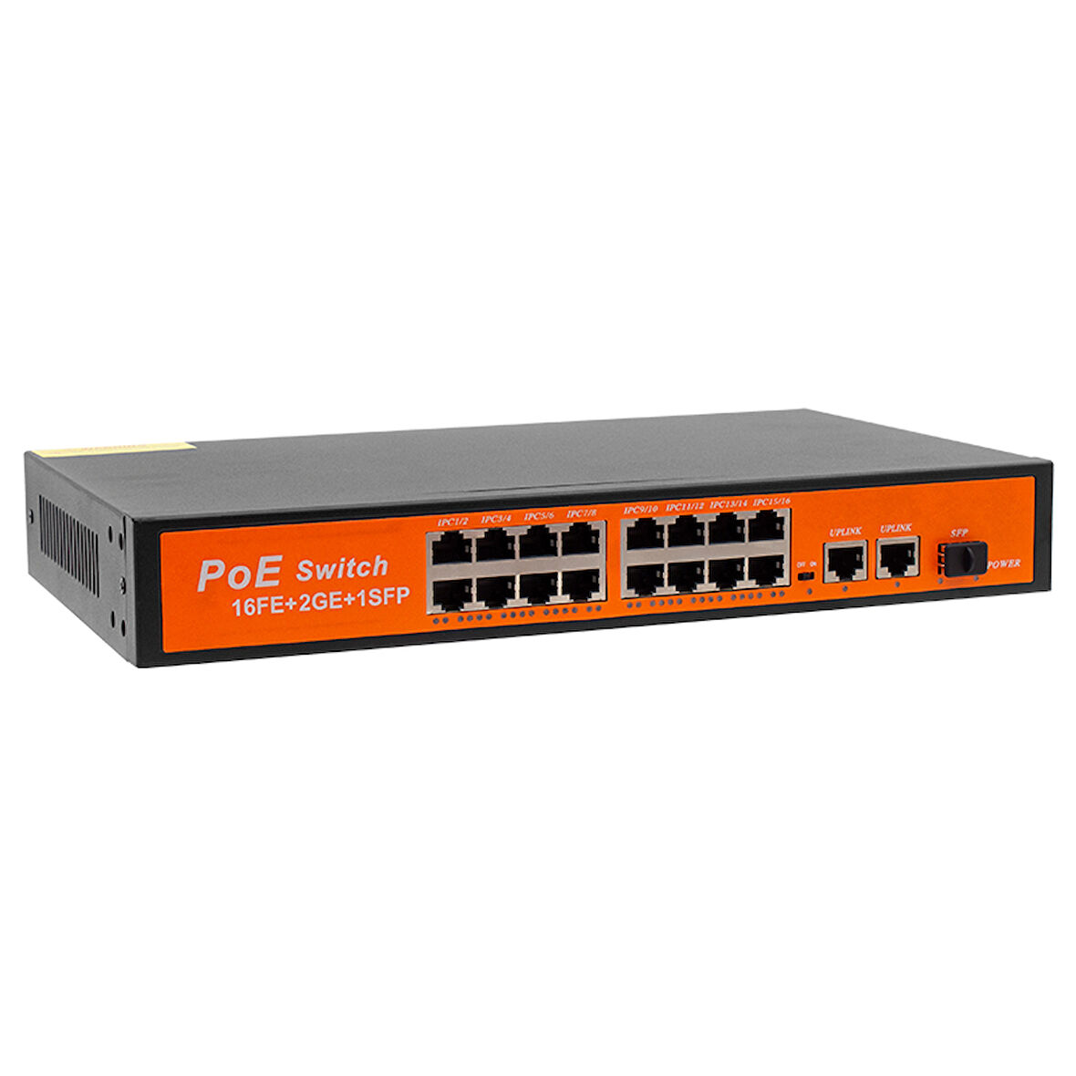 300W 10/100/1000 MBPS 16+3+SFP 16 PORT POE ETHERNET GIGABIT SWITCH 