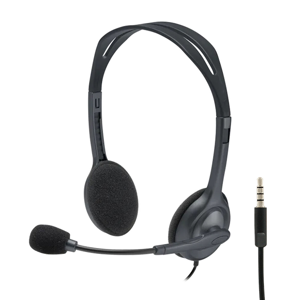 LOGITECH H111 STEREO SİYAH KULAKLIK 