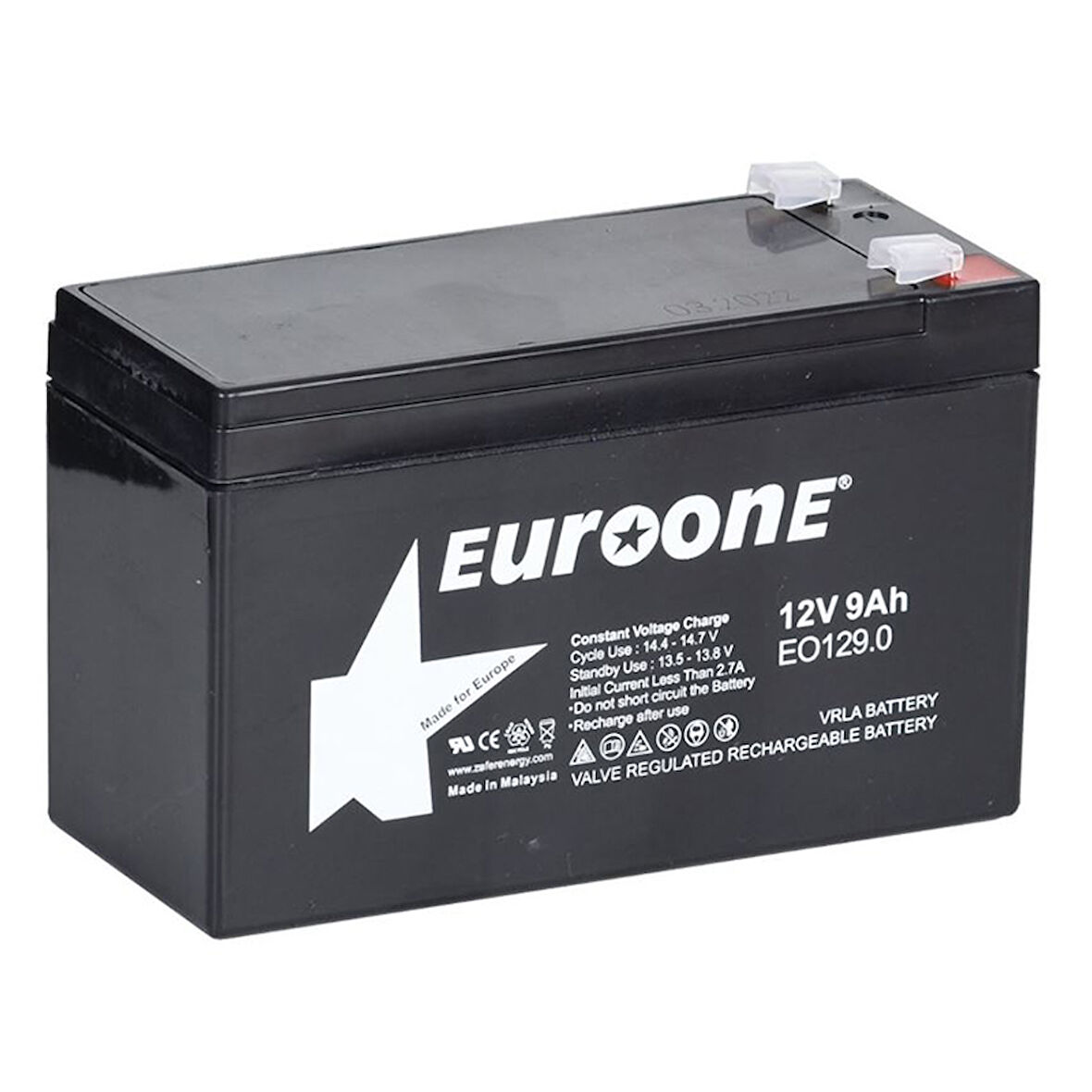 EO-1212 12 VOLT - 12 AMPER AKÜ  (151 X 98 X 95 MM) 