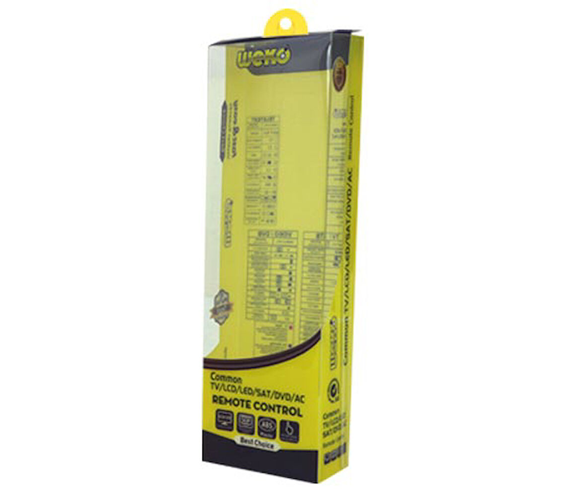 KUMANDA AMBALAJI NO-2 (UZUNLUK :17 CM - EN : 5.5 CM - DERİNLİK : 3 CM) 