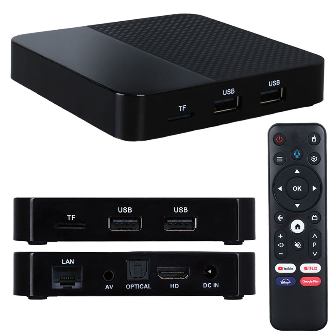 MAGBOX MAGROID H616 4+64 2.4G+5G ANDROID BOX (ANDROID 12) 