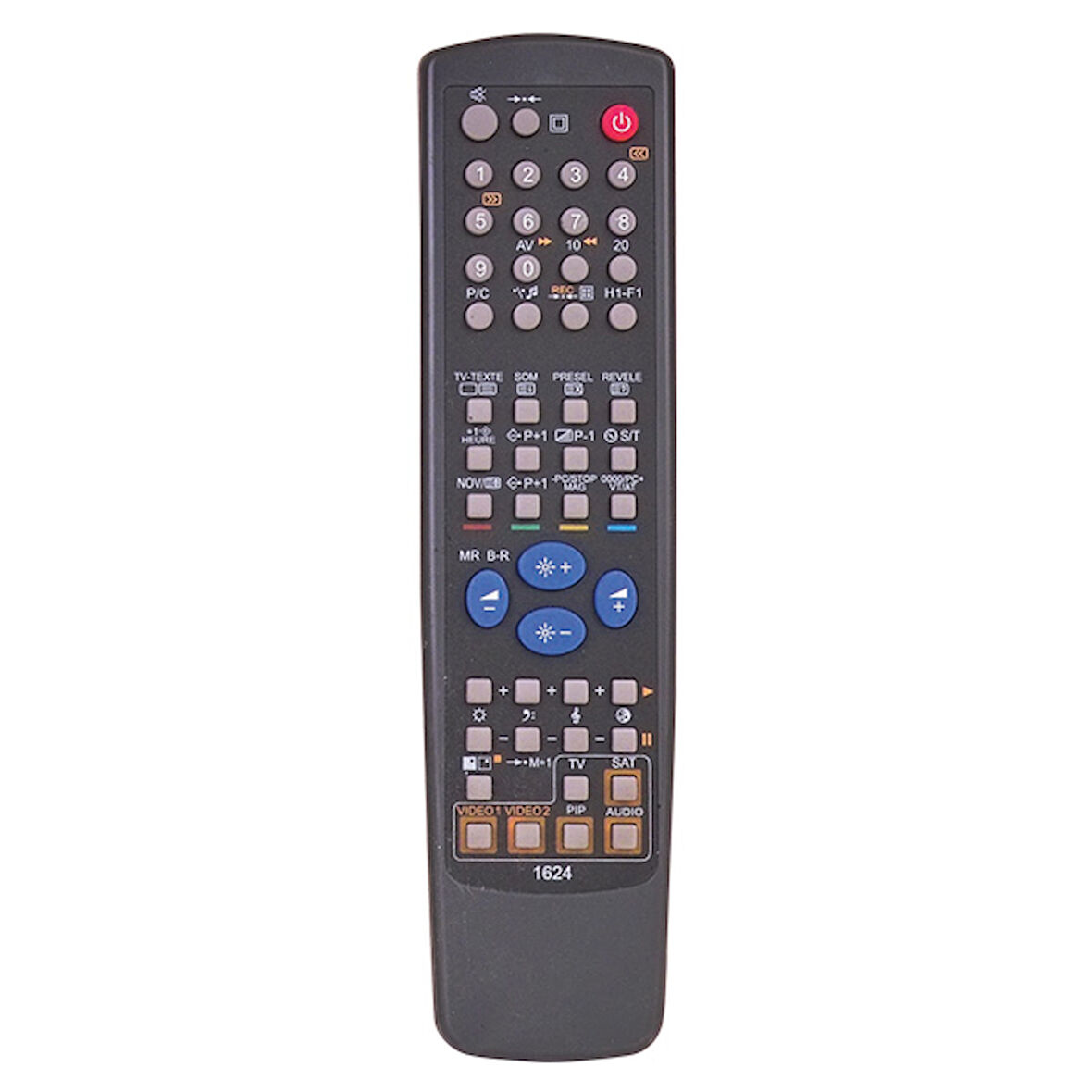 RC 1624 BLAUPUNKT-SIEMENS-GRUNDIG 660 TV KUMANDA 