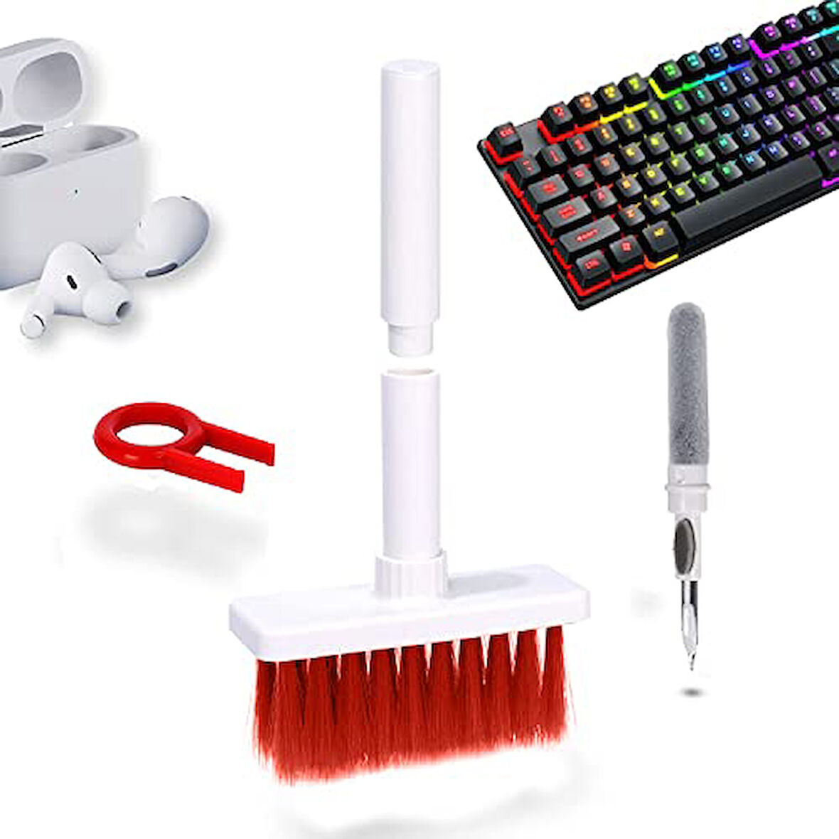 Bluetooth Kulaklık ve Bilgisayar Temizleme Kalemi 