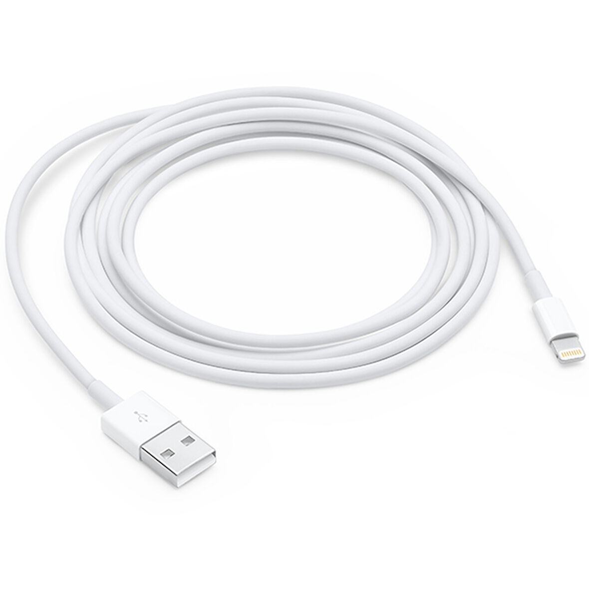 IOS/IPHONE SERİSİ BEYAZ LIGHTNING ŞARJ VE DATA KABLOSU 