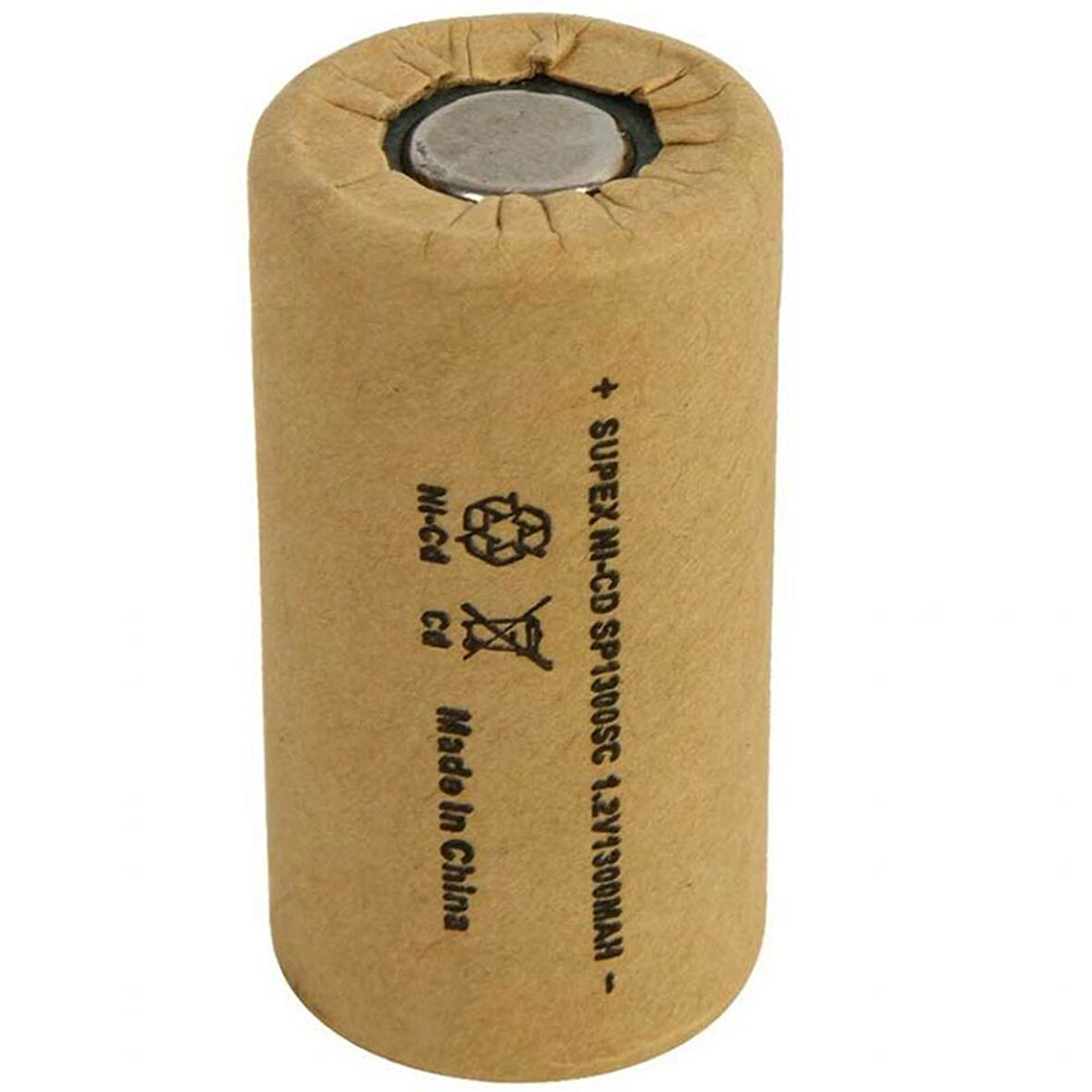 SUPEX SP1300 1.2V 1300 MAH TEKLİ ŞARJLI MATKAP PİLİ 