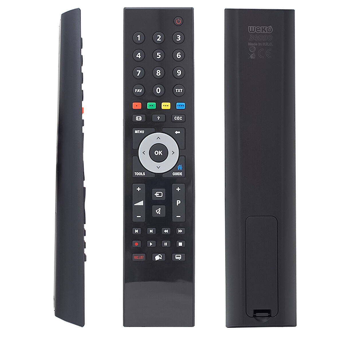METALİK GÖBEKLİ LCD KUMANDA 