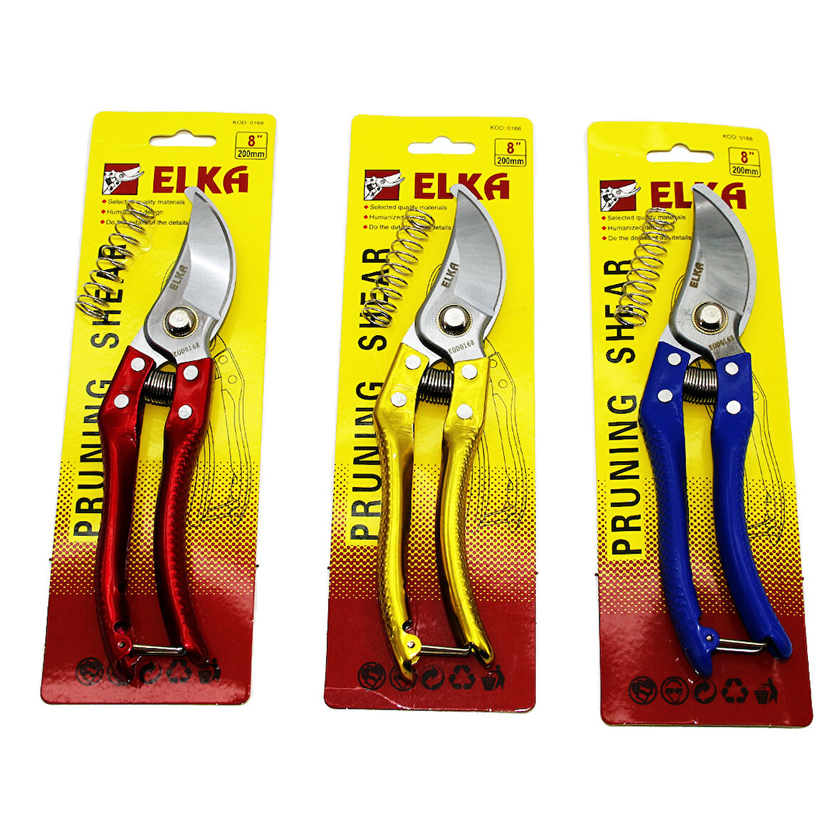 8 inç  -200MM ÇELİK BAĞ MAKASI YEDEK YAYLI (4727)