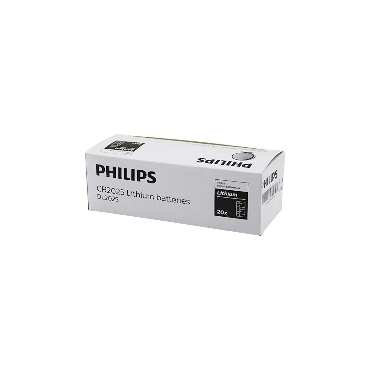 PHILIPS LİTHİUM CR-2025 PARA PİLİ  3V   5Lİ KART (4727)