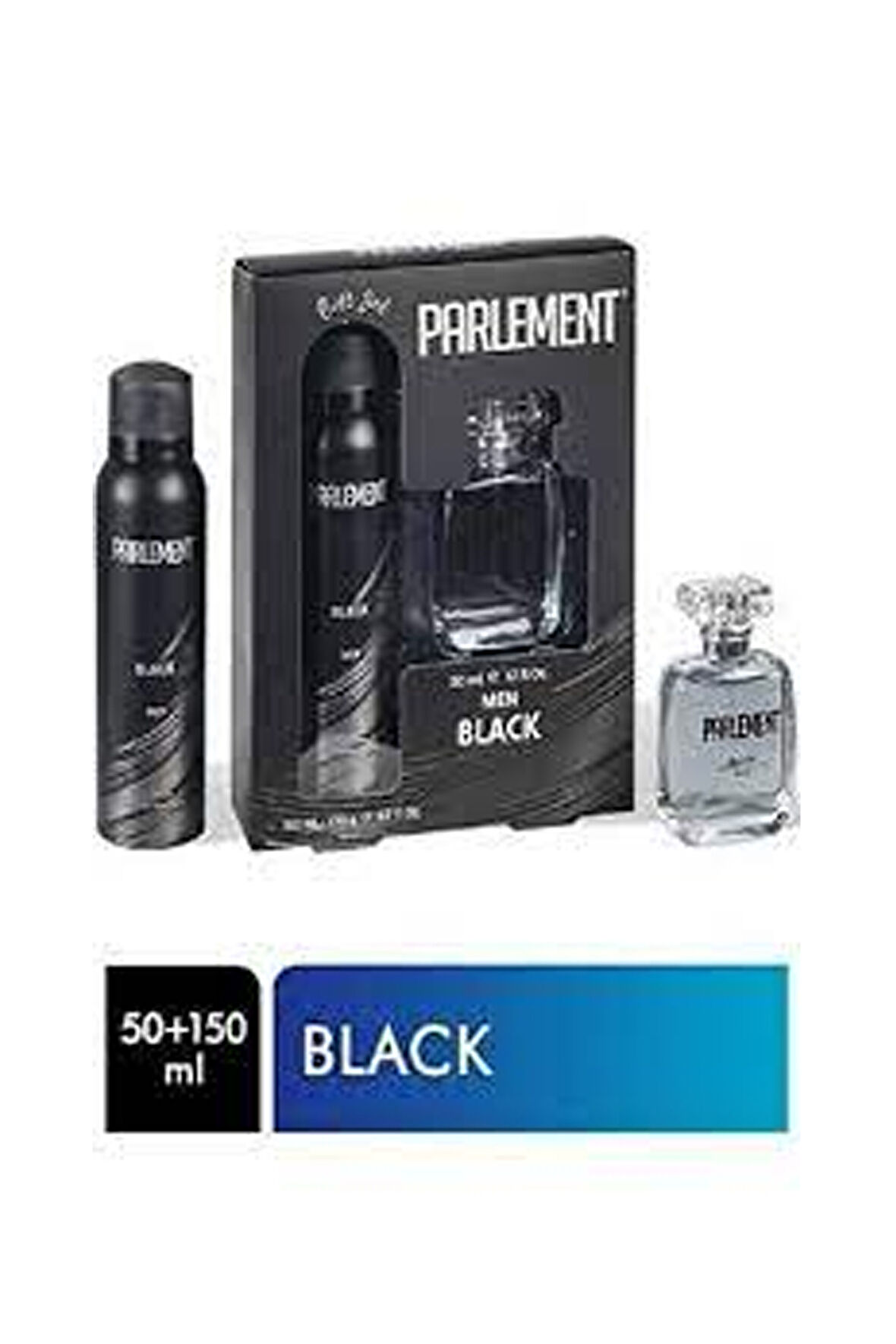50 Ml Black Erkek Parfüm + 150 Ml Deodorant Seti