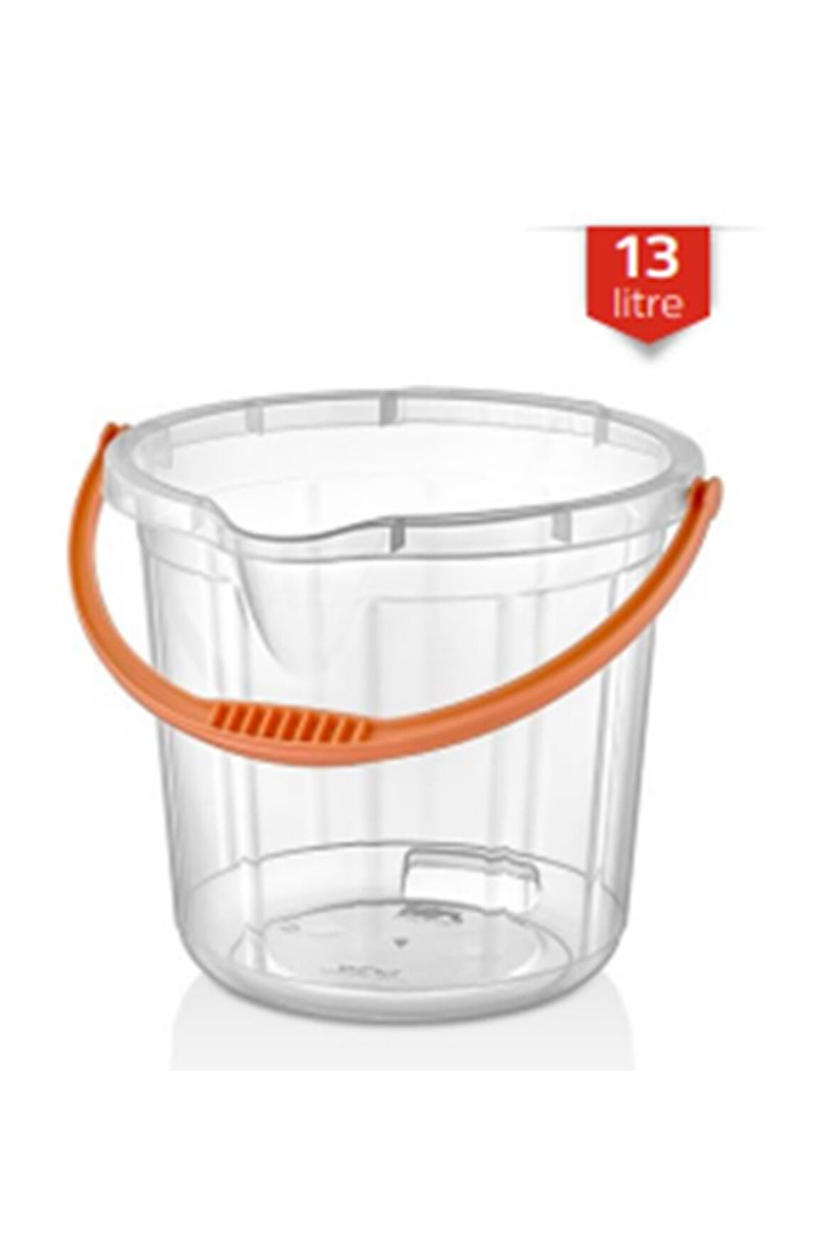 13 Lt. Temizlik Kovası Şeffaf -MRD261