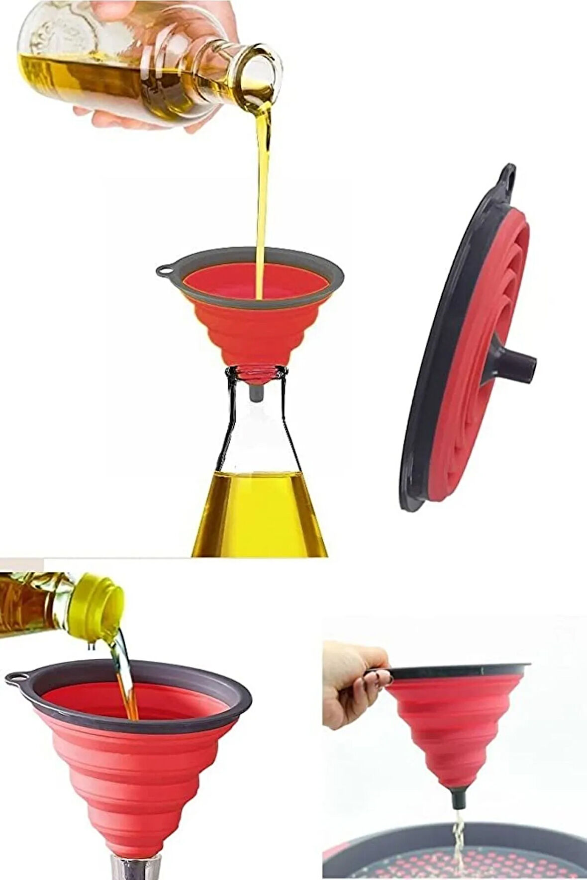 Katlanır Akordiyon Huni -L630