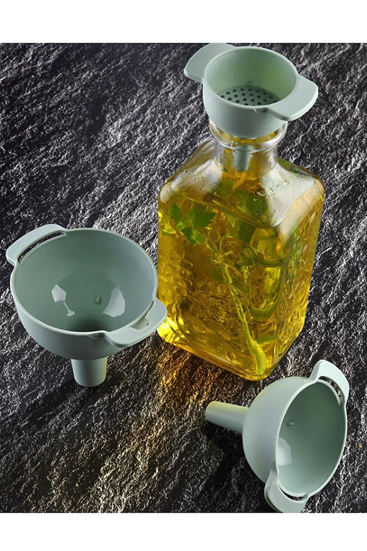 3'lü Süzgeçli Huni -RT605