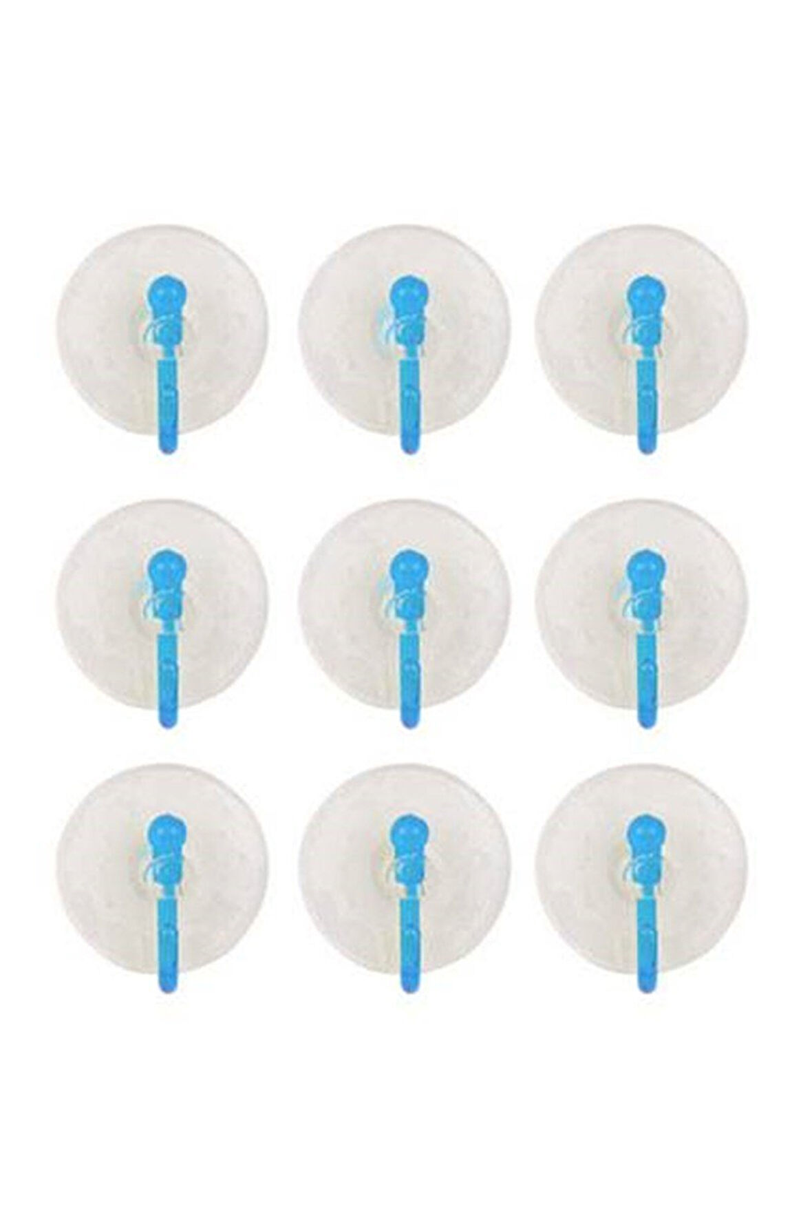 9'Lu Eko Vantuz Askı Şeffaf 2,5 Cm -SF-855