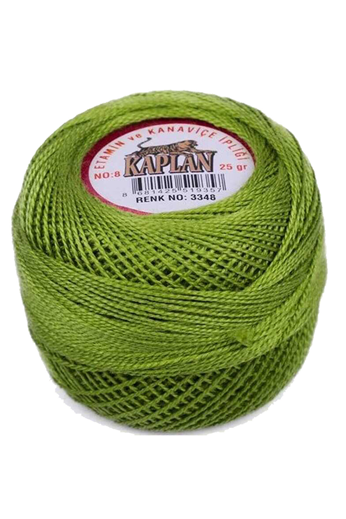 Kaplan Etamin Ve Kanaviçe İpi 8 No Kod/Renk: 3348 - 