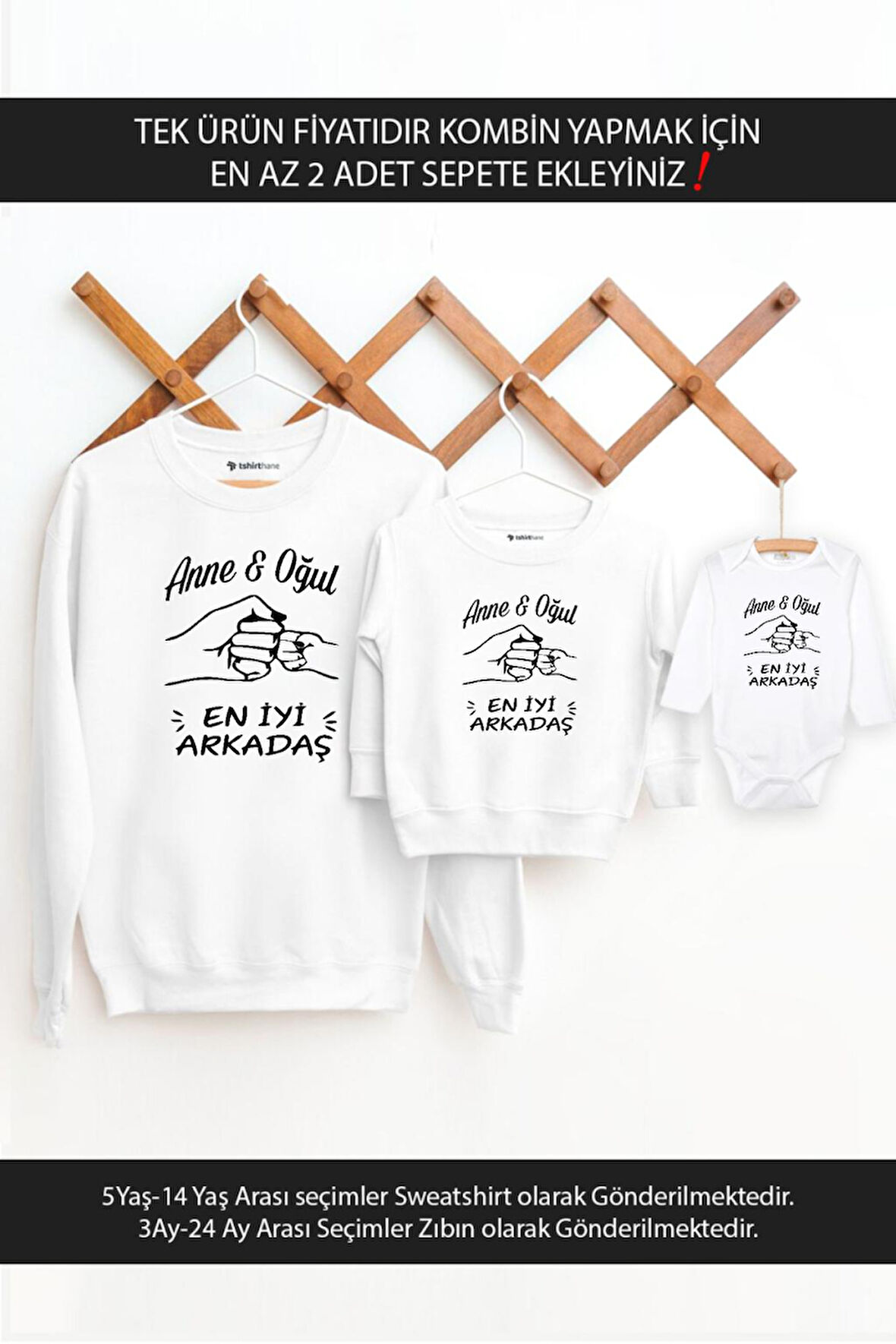 Anne Oğul En İyi Arkadaş(TEK ÜRÜN FİYATIDIR KOMBİN YAPMAK İÇİN EN AZ 2 ADET SEPETE EKLEYİNİZ)