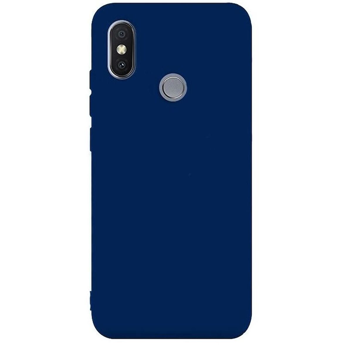 Smcase Xiaomi Mi 8 Lüks Silikon Kılıf  Nano Ekran Koruyucu