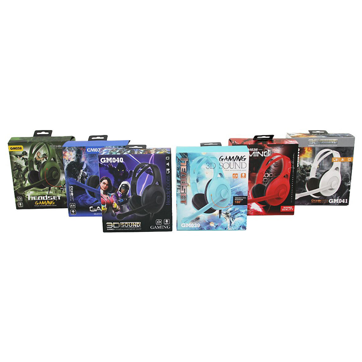 OYUNCU KULAKLIK YANDAN MİKROFON 180° 1.5MT İPLİ KABLO- 3D SOUND PL-3016  GO5060Gok110817