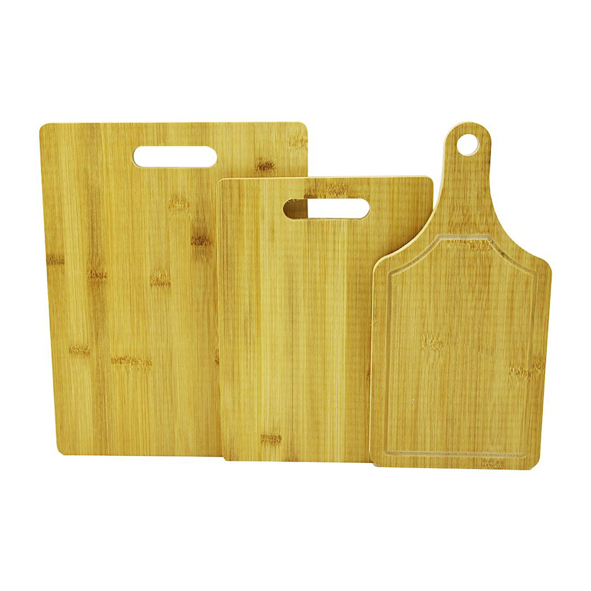 3 BOY SET AHŞAP BAMBU KESİM PANOSU 16X22 - 20X28 - 25X33CM  GO5060Gok222672