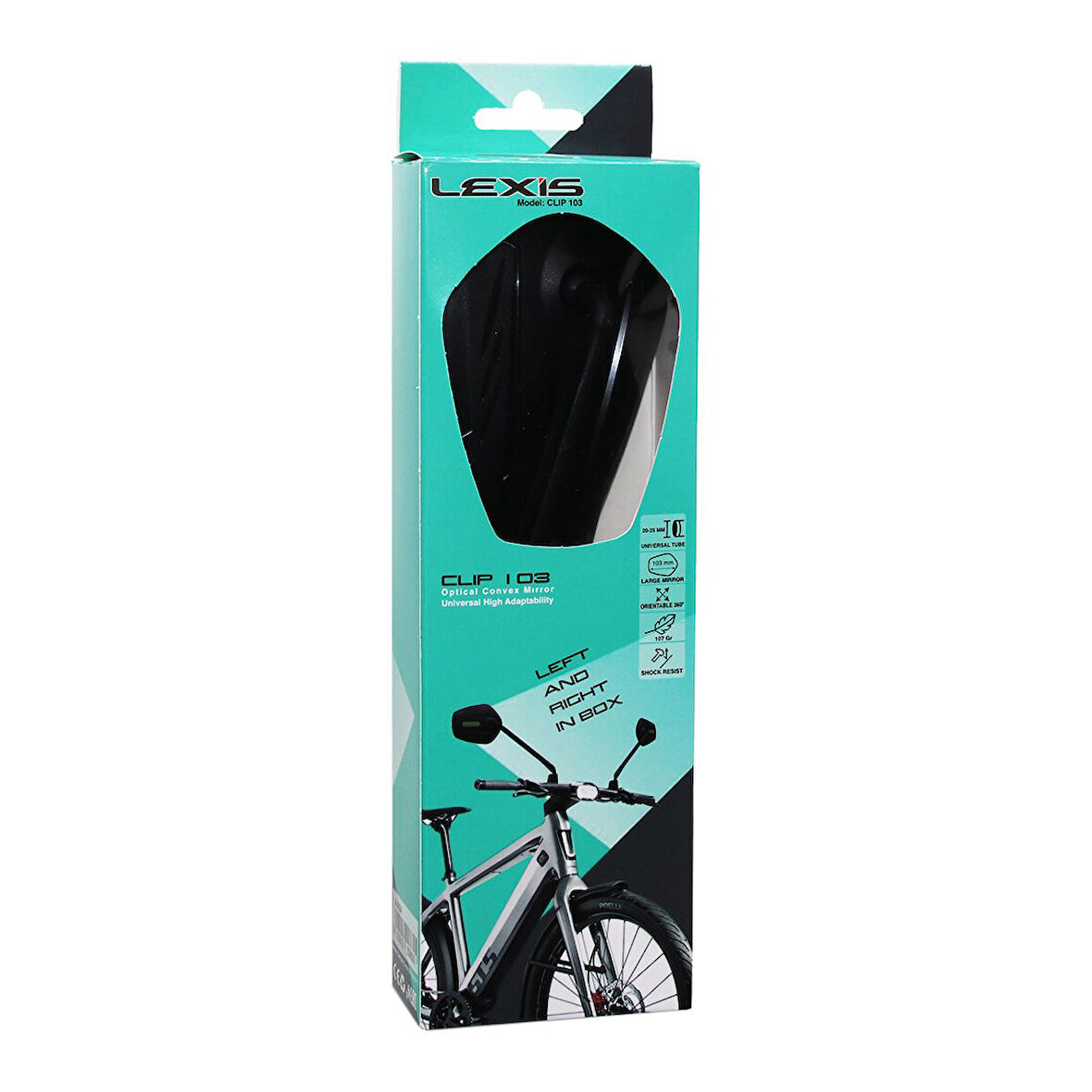 2PCS OVAL GİDON ÜSTÜ BİSİKLET AYNA OYNAR BAŞLIK  GO5060Gok181059