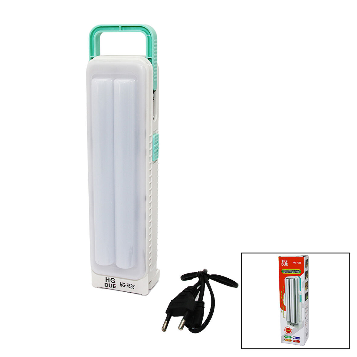 36SMD LED FİŞ ŞARJLI IŞILDAK FENER FLORESAN MODELİ - KULPLU  GO50609407430