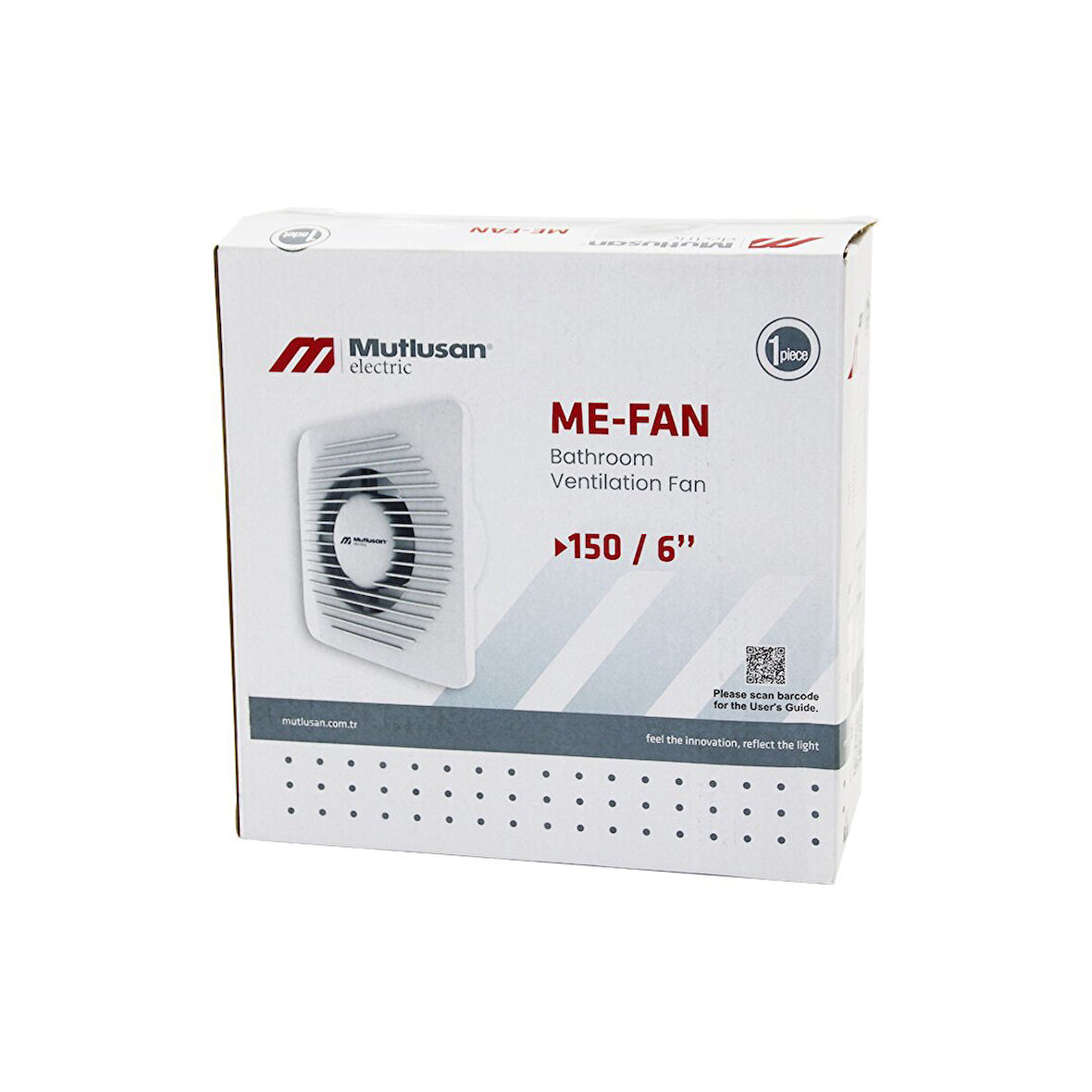 MUTLUSAN-001 211 000 150 00 00 ME-FAN 1506&amp;quot;BANYO TUVALET HAVALANDIRMA ASPİRATÖRÜ 20W 2800RPM 160M3/H (5060)