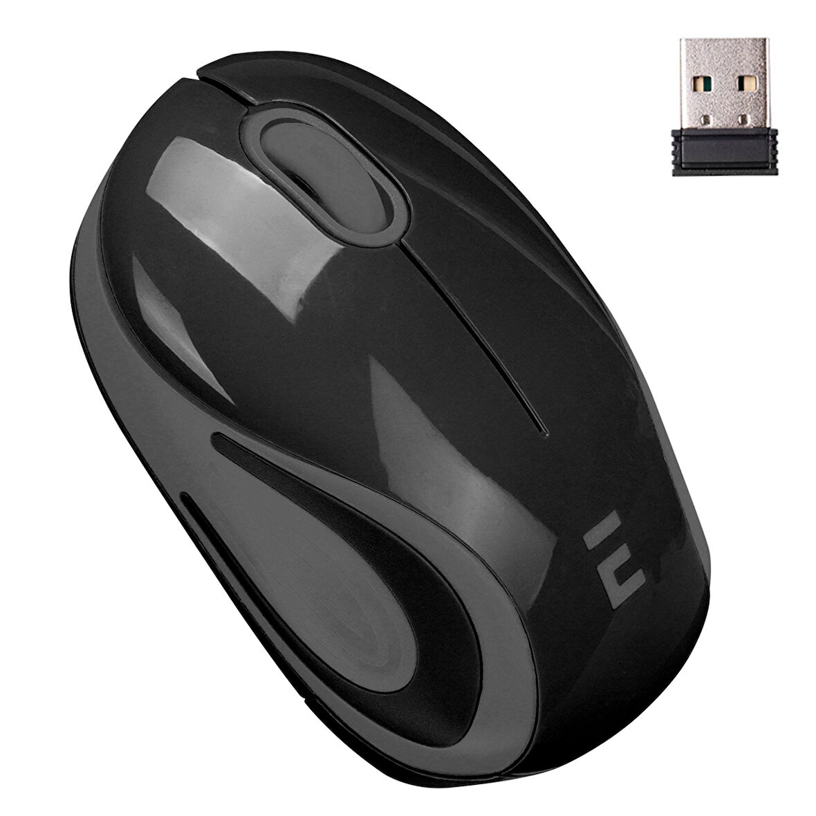 EVEREST SMW-555 USB SİYAH 2.4GHZ 1200 DPI OPTİK KABLOSUZ MOUSE (5060)