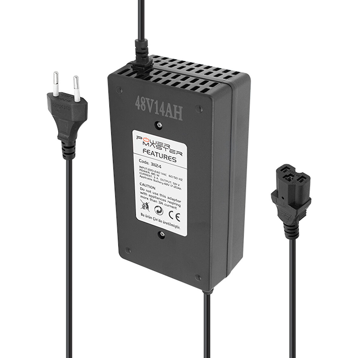48 VOLT - 20 AMPER ELEKTRİKLİ BİSİKLET ŞARJ CİHAZI (5060)