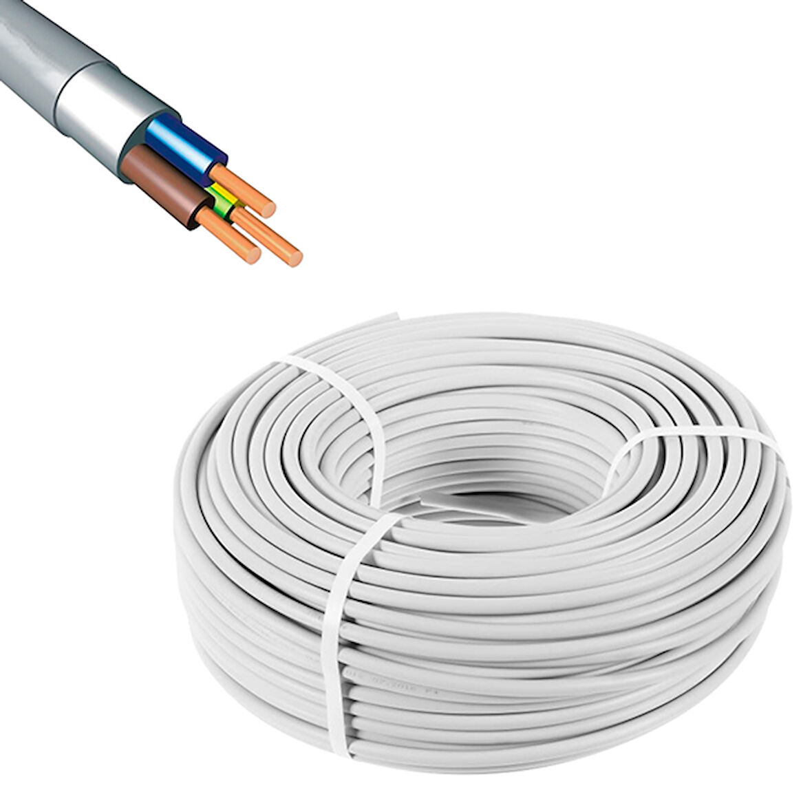 3 X 2.5 CCA TTR KABLO (100 METRE) (5060)
