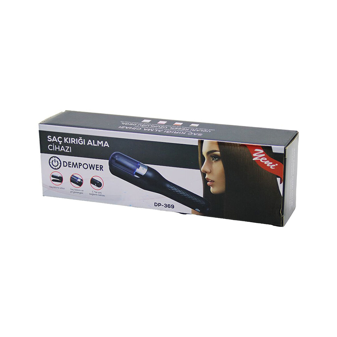 SAÇ KIRIĞI ALMA  SAÇ DÜZLEŞTİRİCİ CİHAZ  USB ŞARJLI   SADECE KIRIK UÇLARI KESER - UZUNLUĞU DEĞİL (5060)