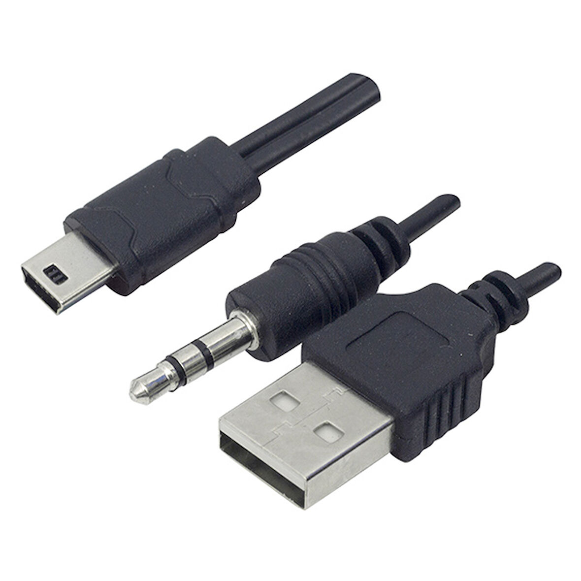 USB TO AUX - 5 PİN KABLO (MÜZİK KUTUSU KABLOSU)* PL-8624 (5060)