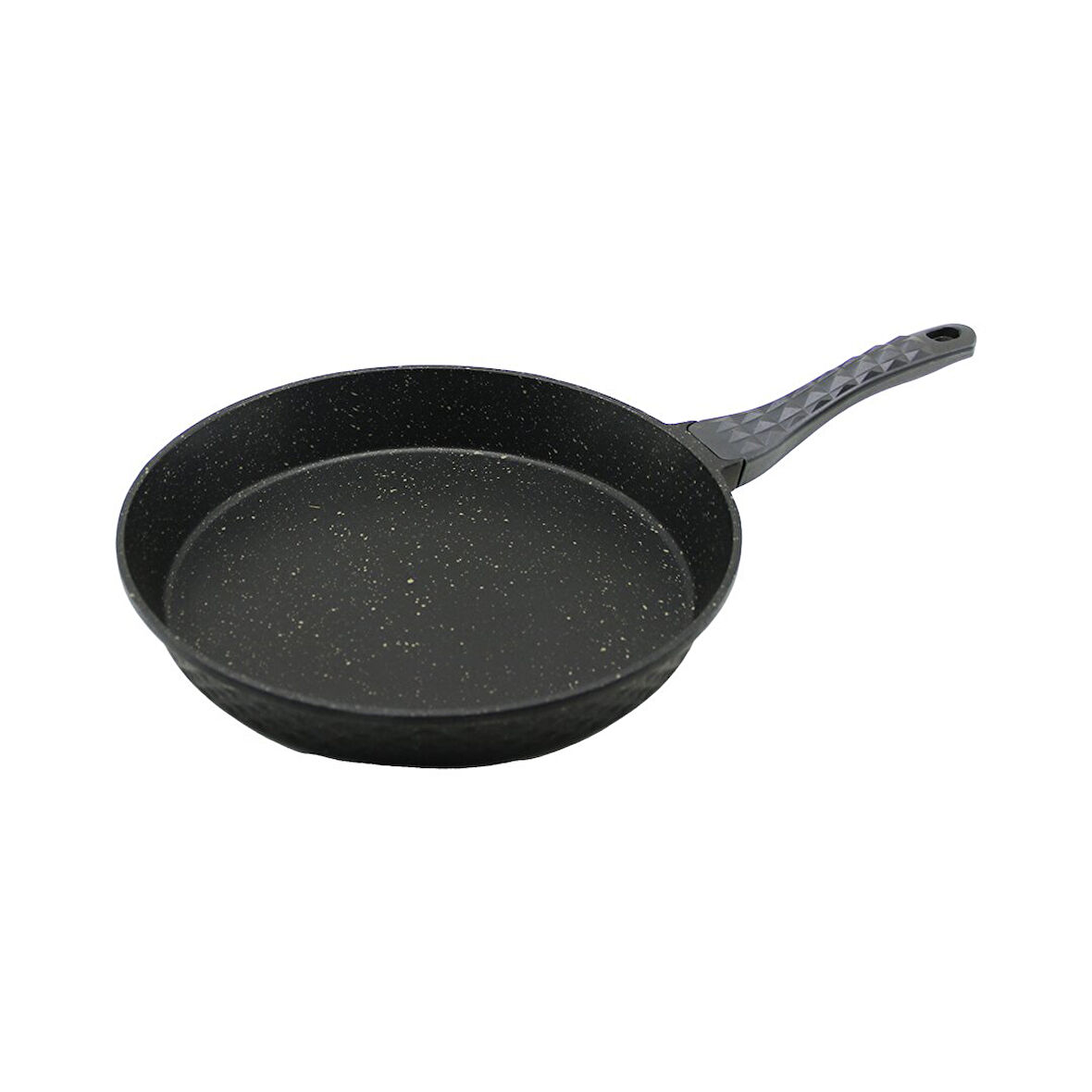 32CM DÖKÜM TAVA KABARTMA PİRAMİT DESENLİ BAKALİT SAP=18.2CM POŞETLİ AMBALAJ (5060)