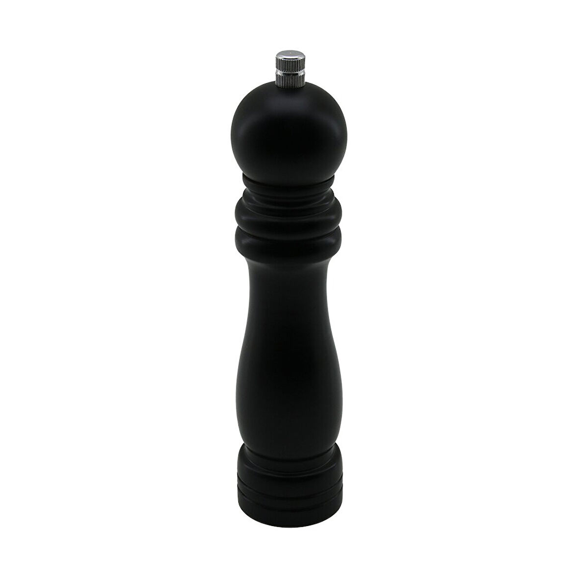 SİYAH AHŞAP  BÜYÜK= ÇAP: 4.5CM - UZUNLUK: 19.5CM TUZ - BAHARAT ÖĞÜTÜCÜ (5060)