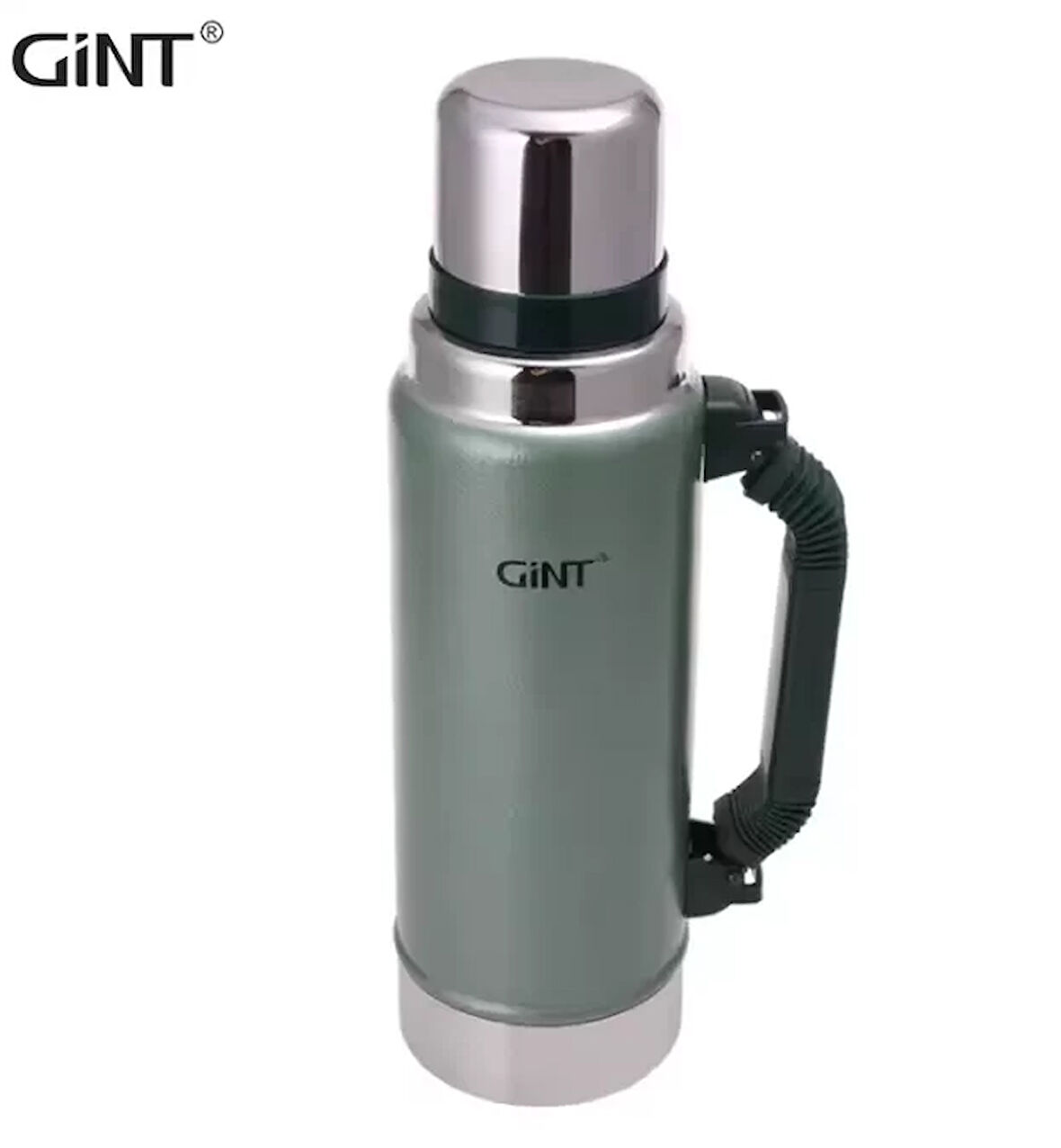 Gint Avcı Paslanmaz Çelik 2.2 lt Outdoor Termos Yeşil (5060)