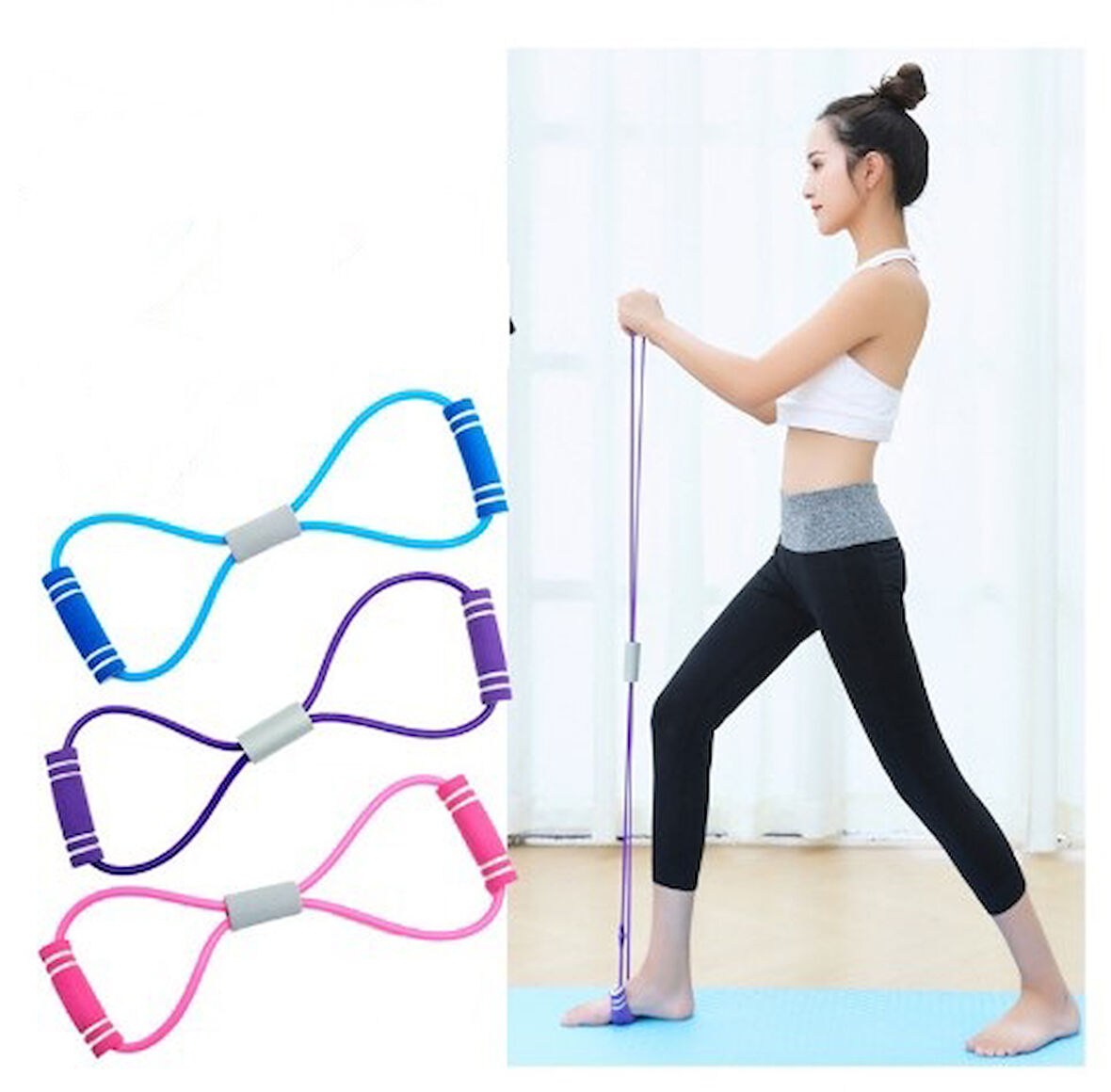 Plates, Egzersiz Direnç Lastiği (5060)