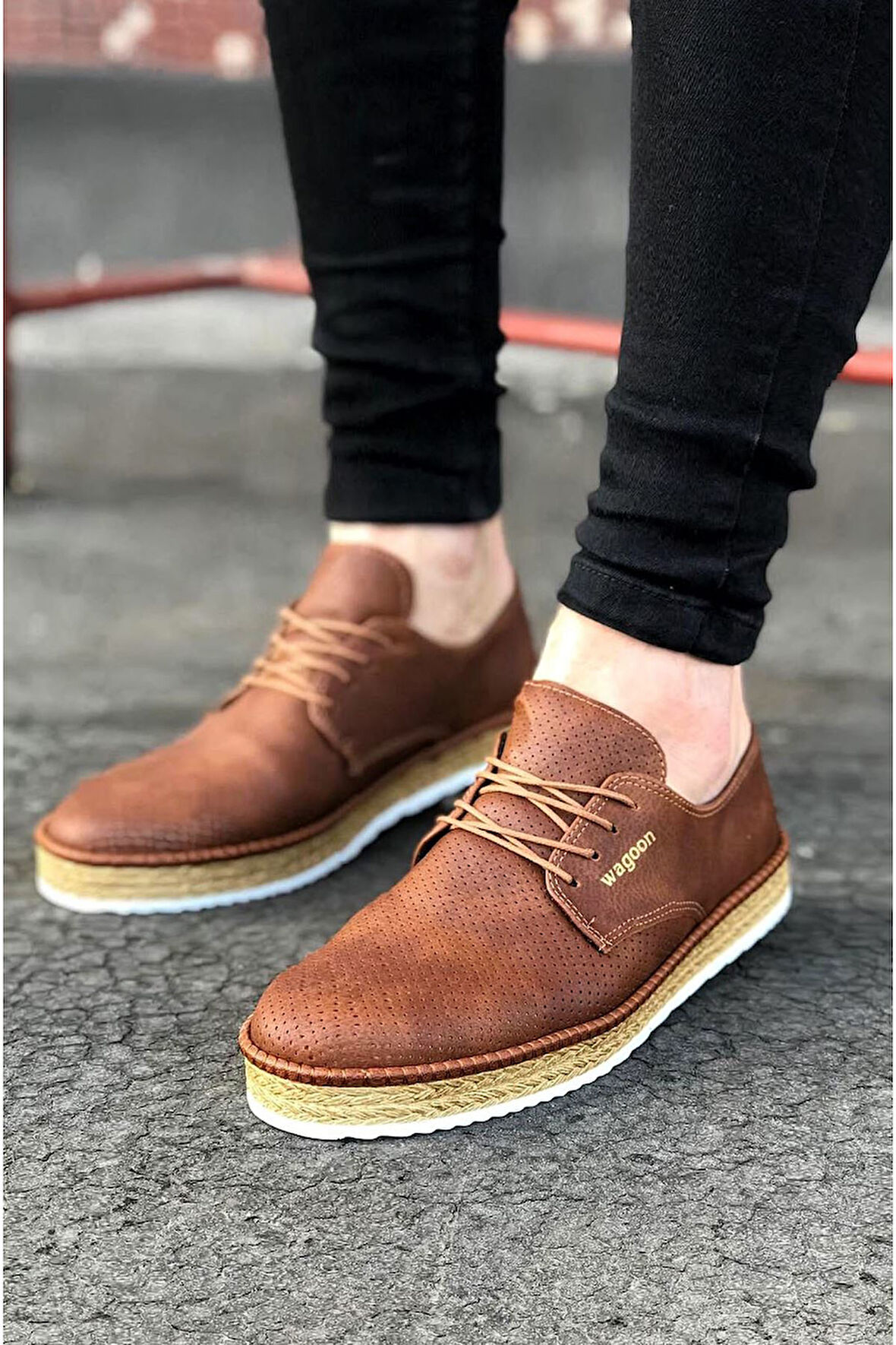  WG013 Taba Erkek Ayakkabı