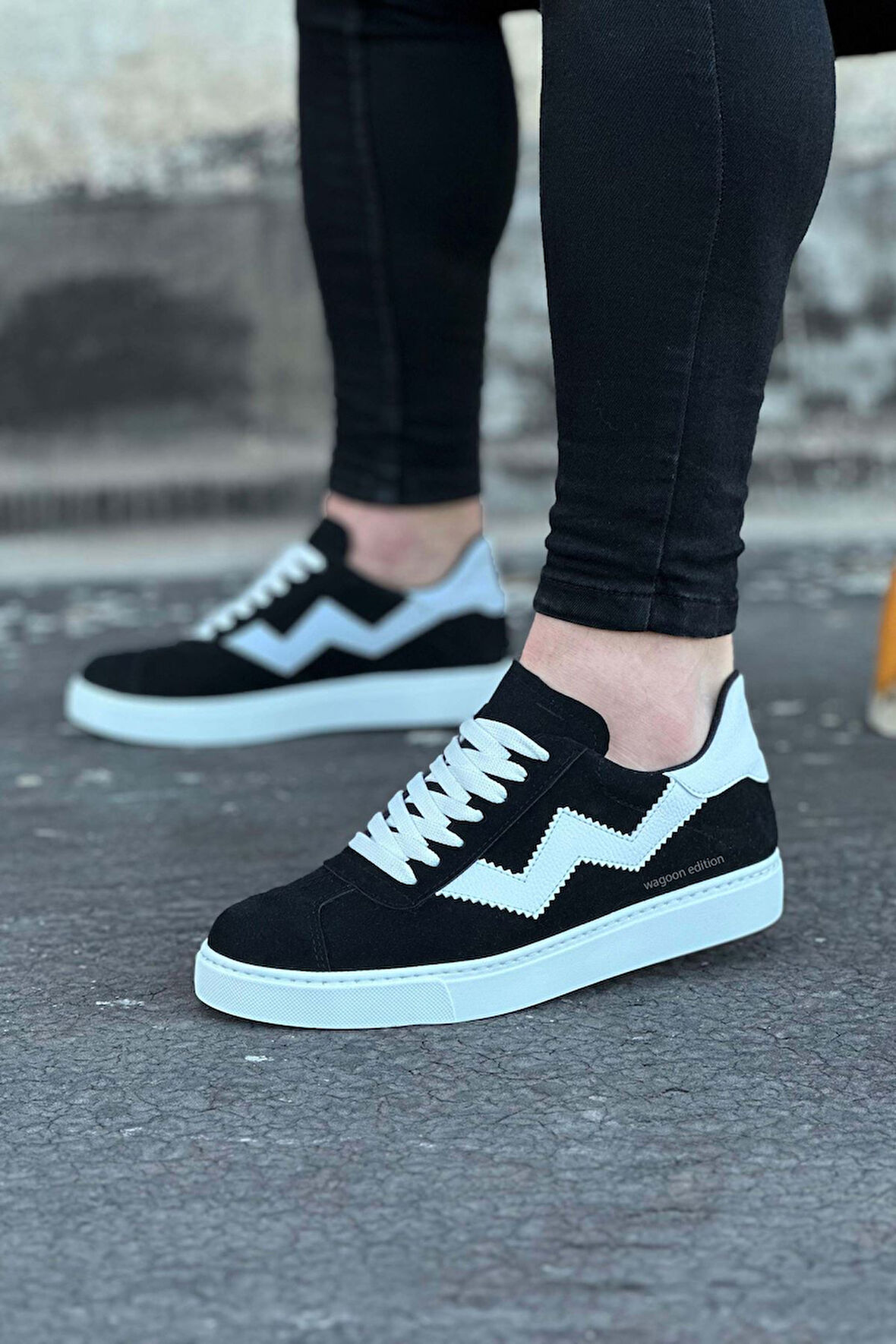  WG160 Siyah Erkek Casual Ayakkabı