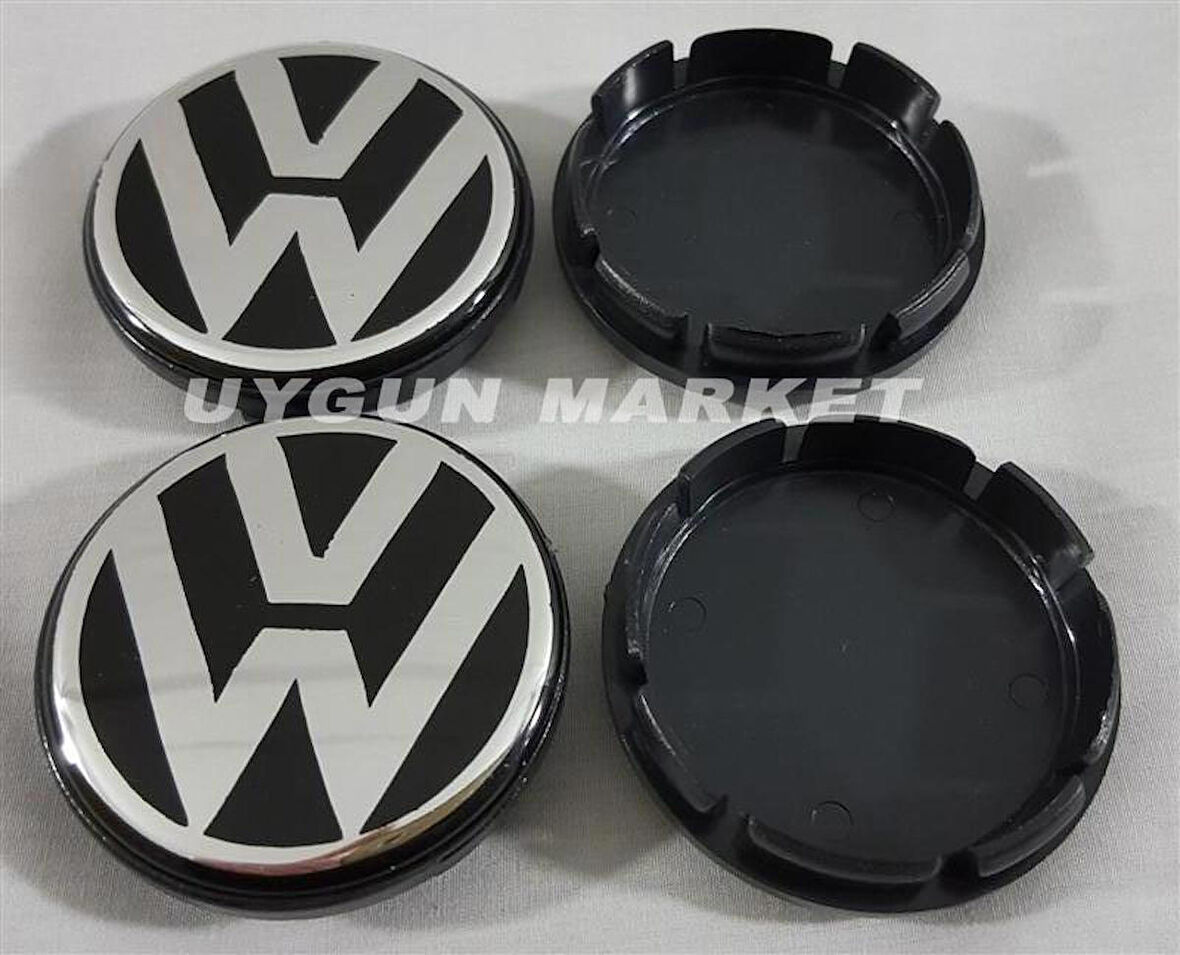 VOLKSWAGEN Polo Jant Göbeği 4 Adet , 58/55MM ,VOLKSWAGEN Polo Jant Kapağı 55mm VW Polo Jant Göbeği