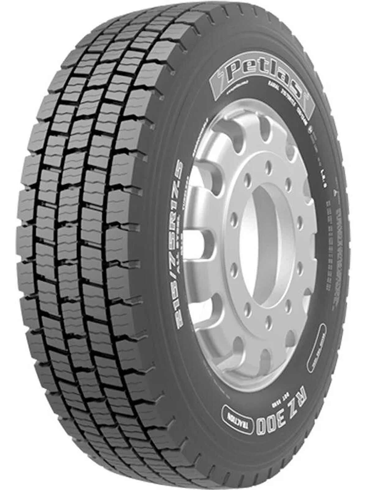 215/75R17.5 126/124M (KAR) RZ300 Petlas 2024 Üretimi M+S