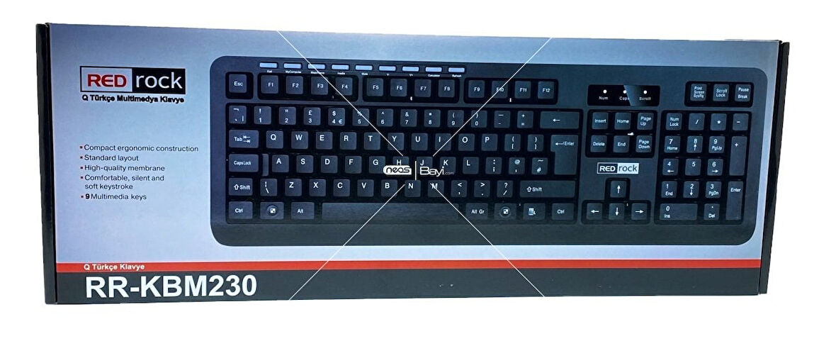 Redrock RR-KBM230 Q Usb Siyah Klavye